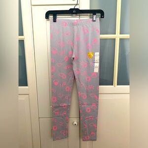 New with tags! Target CAT & JACK Hieroglyphics Printed Knit Leggings Sz 10-12